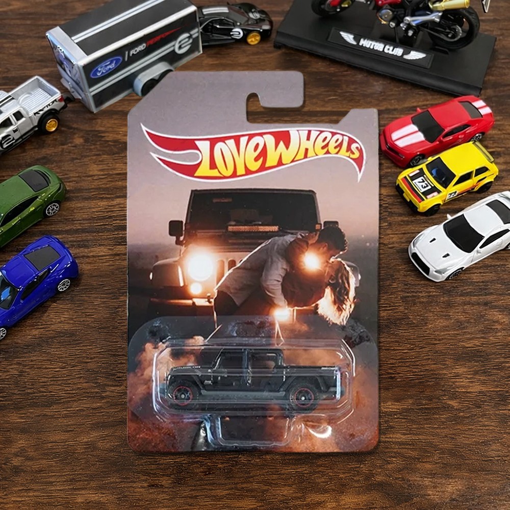 Personalized Toy Car Packaging Unique Gift for Car Lovers Valentine's Day Gifts