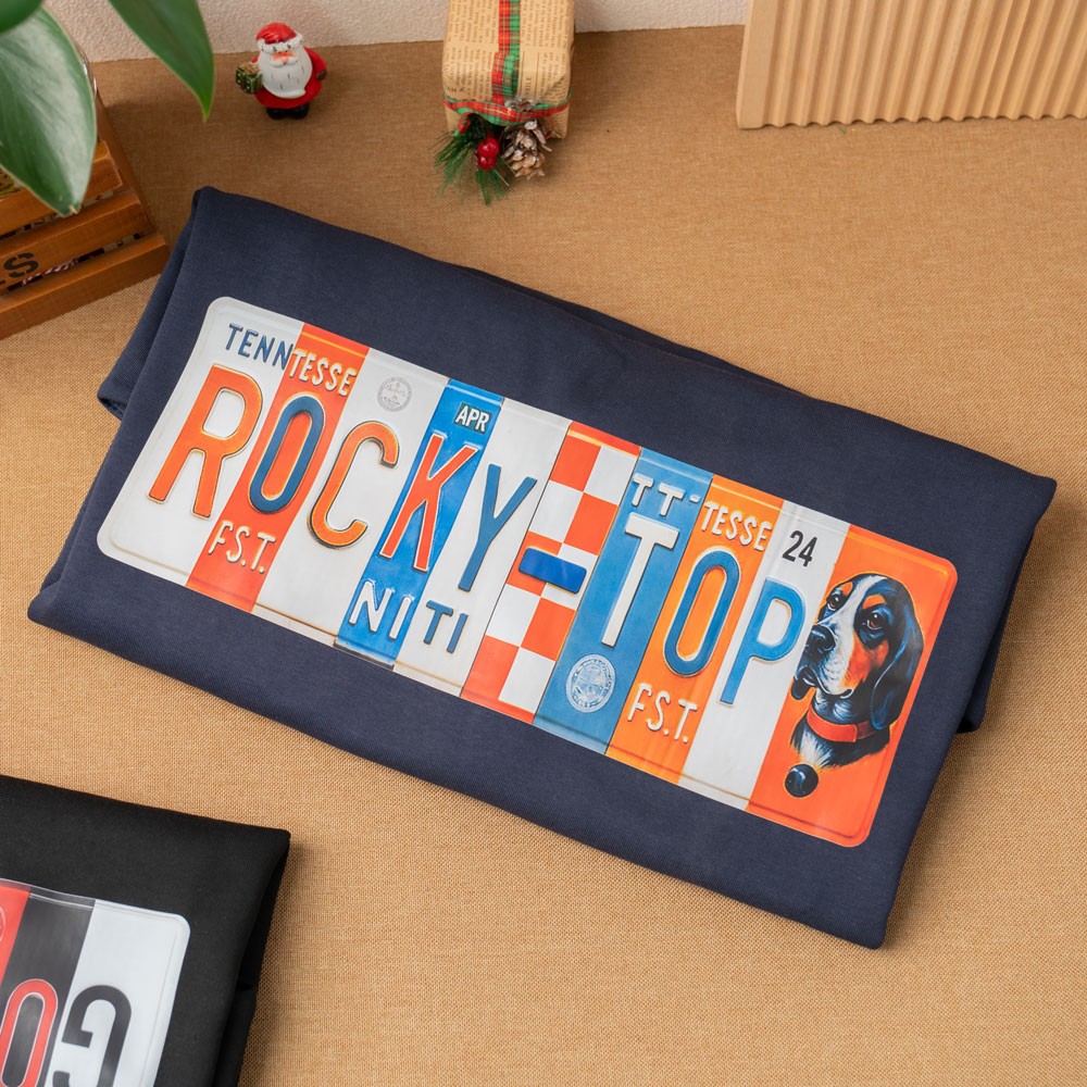 Personalized Football Team Sweatshirt Unique License Plate Style for College Fans