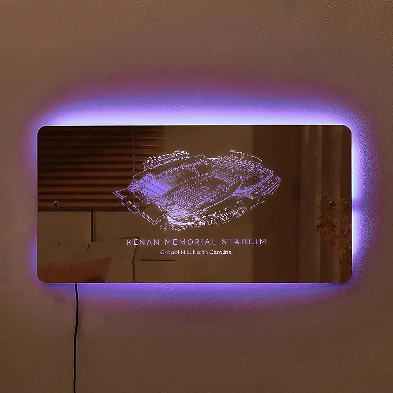 Kenan Memorial Stadium Mirror Light-Gifts For Sports Lovers