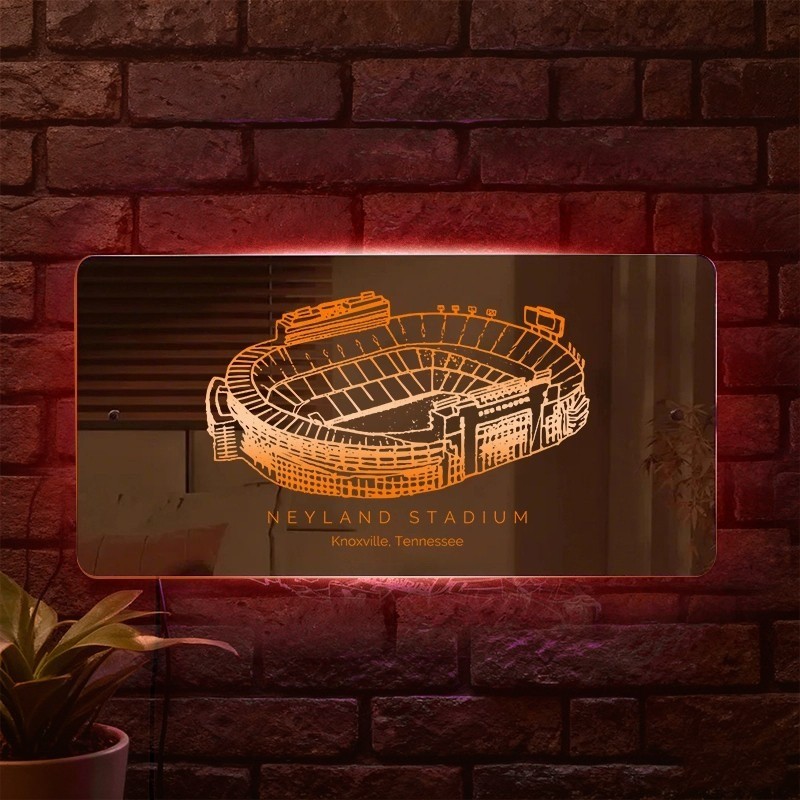 Neyland Stadium Mirror Light - Gifts For Sports Lovers