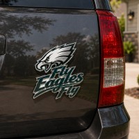 Philadelphia Eagles 3D Metal Car Emblem Badge, Peel & Stick, Car-Wash Safe Auto Decor