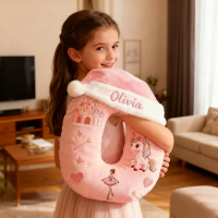 Personalized  Magic Wand Letter Pillow with Custom Name Design