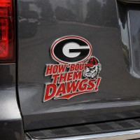 Georgia Bulldogs 3D Metal Car Emblem Badge, Peel & Stick, Car-Wash Safe Auto Decor
