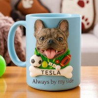 Custom Pet Figure Mug Meaningful Gift for Dog and Cat Lovers Perfect Keepsake to Celebrate Your Pet's Love