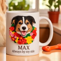 Custom Pet Figure Mug Meaningful Gift for Dog and Cat Lovers Perfect Keepsake to Celebrate Your Pet's Love