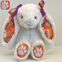 Personalized University Plush Bunny Collegiate Fans Students Gift