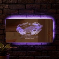 Notre Dame Memorial Stadium Mirror Light - Gifts For Sports Lovers