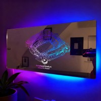 Arrowhead Stadium Mirror Light - Gifts For Sports Lovers