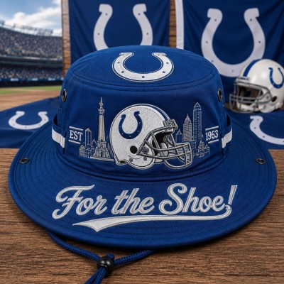 For The Shoe Boonie Hat, Football Fan Wide Brim Hat, Game Day Outdoor Hat