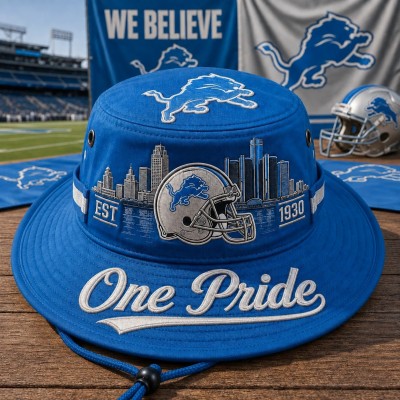 One Pride Boonie Hat, Football Fan Wide Brim Hat, Game Day Outdoor Hat