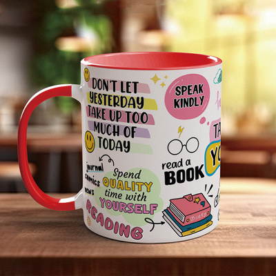 Personalized  Daily Affirmations Mug Unique Gift for Self or Loved Ones Birthday Mother's Day