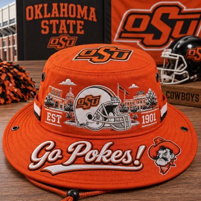 Go Gators Boonie Hat, College Football Fan Wide Brim Game Day Hat